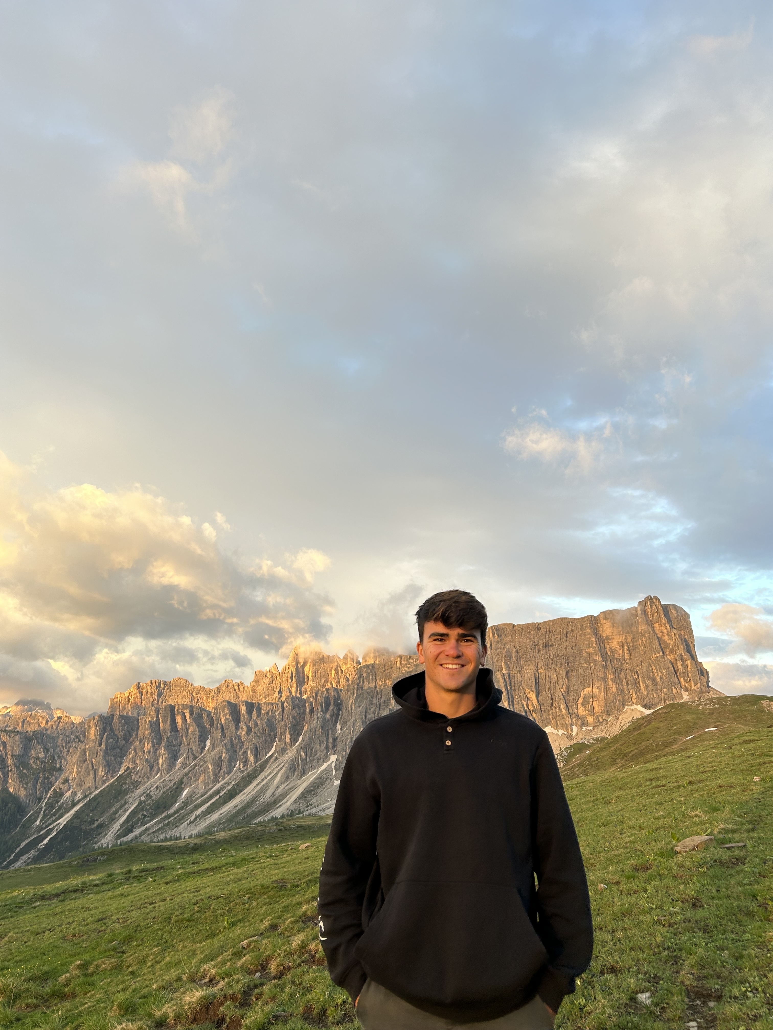 Me in the Dolomites