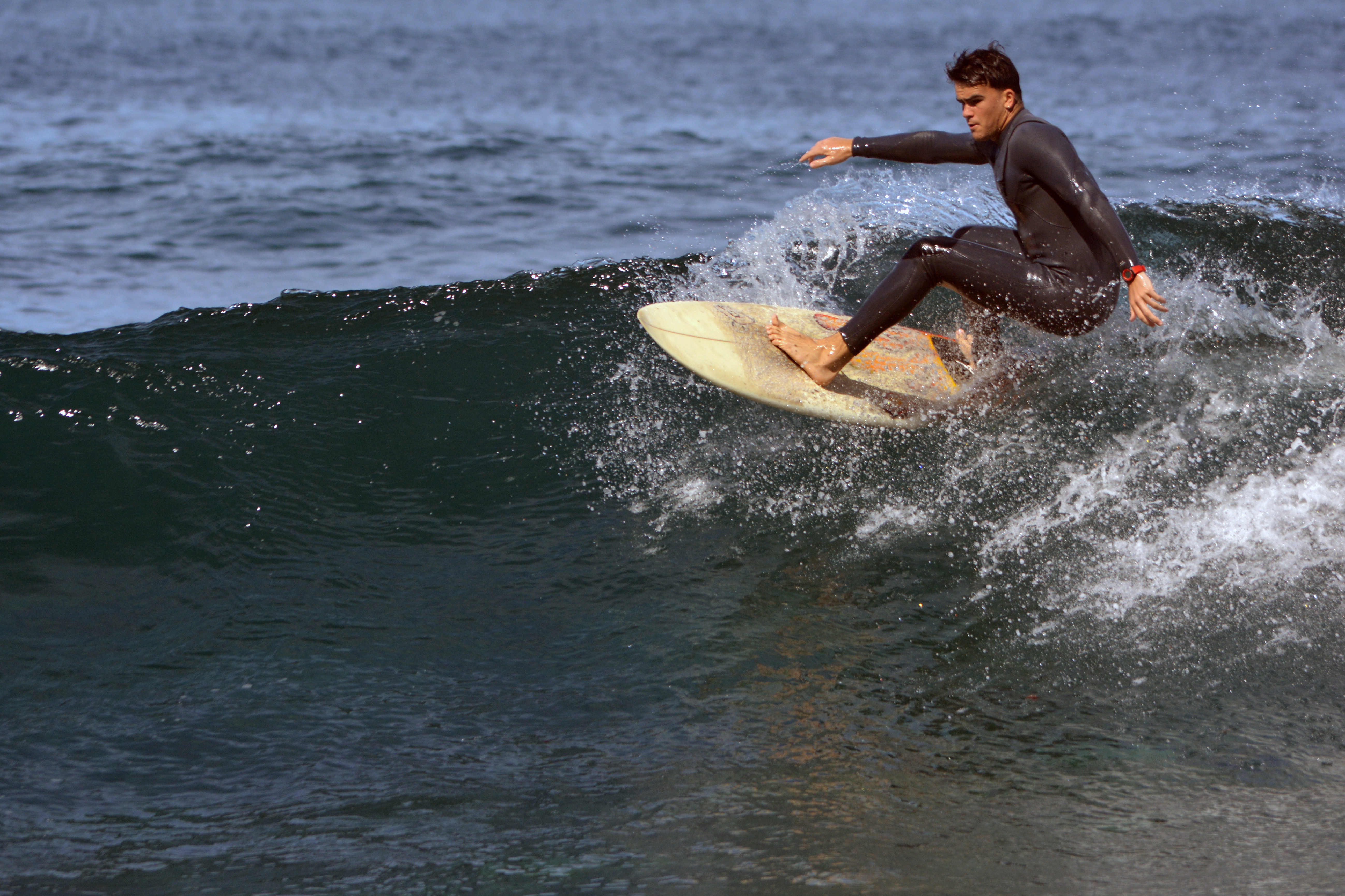 Me surfing in the Canary Islands